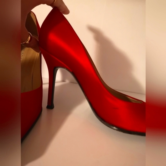 Sergio Rossi Satin Heels - Picture 6 of 6